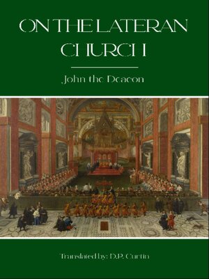 cover image of On the Lateran Church